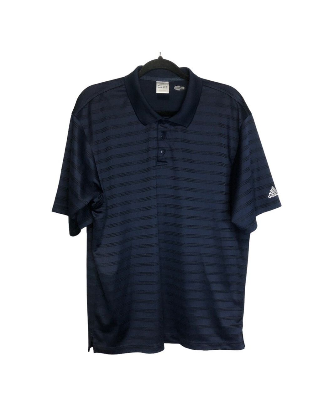 Adidas Climalite Golf Sport Short Sleeve Polo Shirt, size L